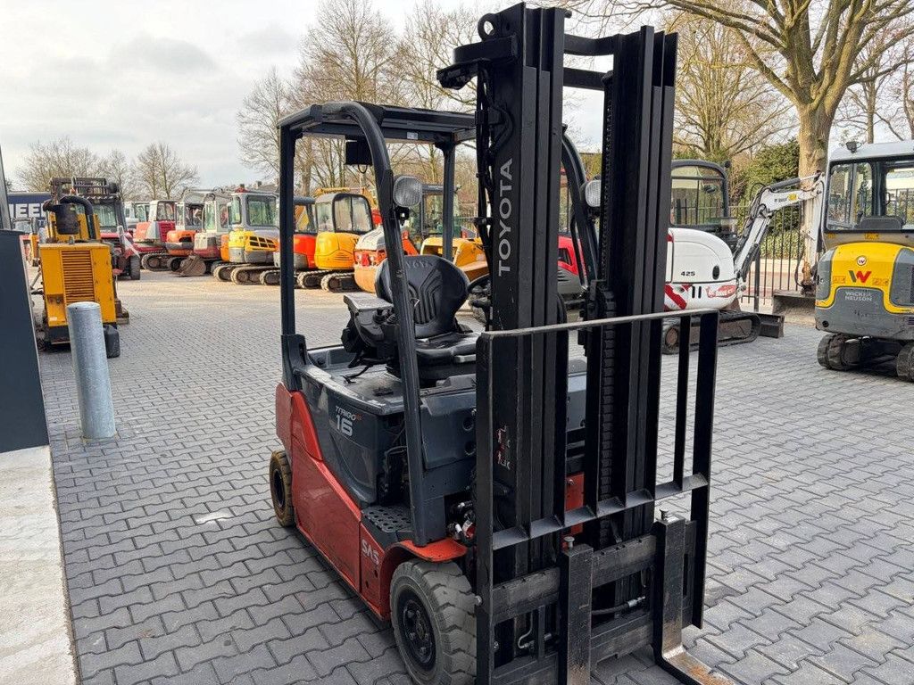 Toyota 8FBM16T Electric Forklift 1600kg 2017