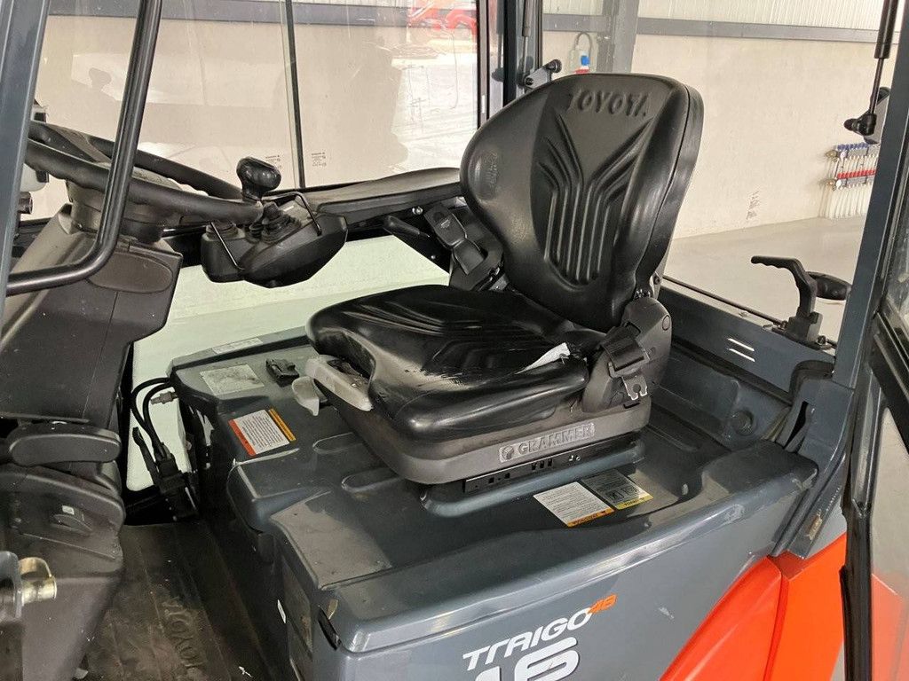 Toyota 8FBEK16T Electric Forklift 1600kg 5.0m 2020
