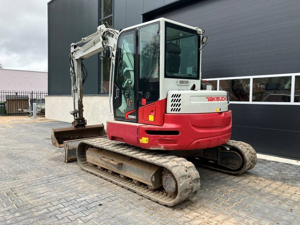Rupsgraafmachine Takeuchi TB280FR Diesel 2018