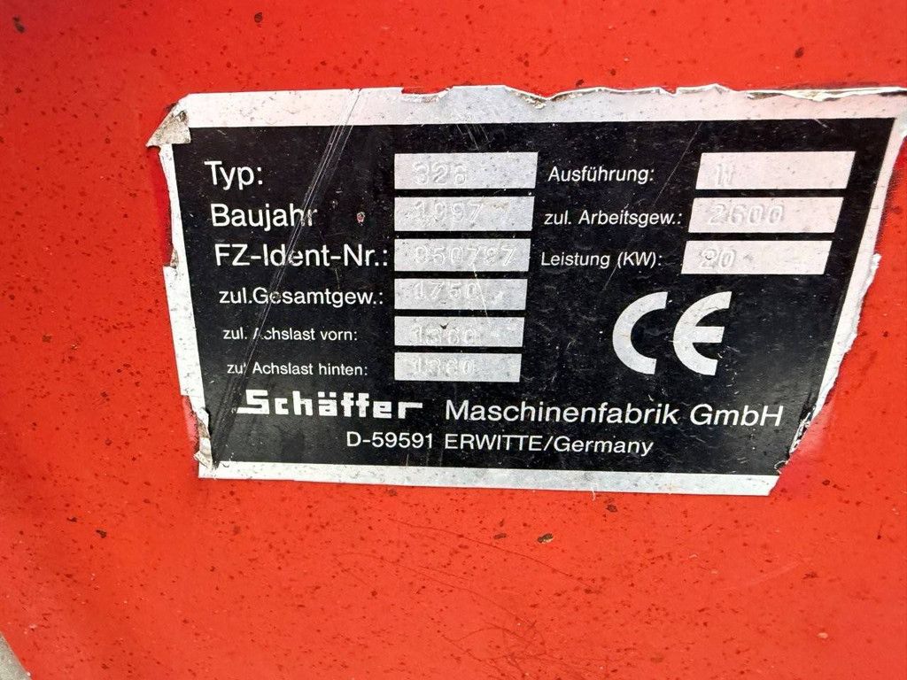 Shovel Schaffer 326 Diesel 1997