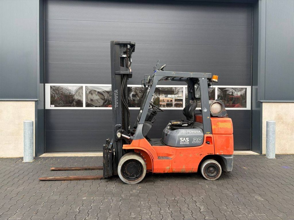Forklift Toyota 7FGCU35 LPG 3500kg 6m 2012