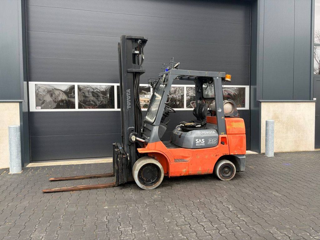 Forklift Toyota 7FGCU35 LPG 3500kg 6m 2012
