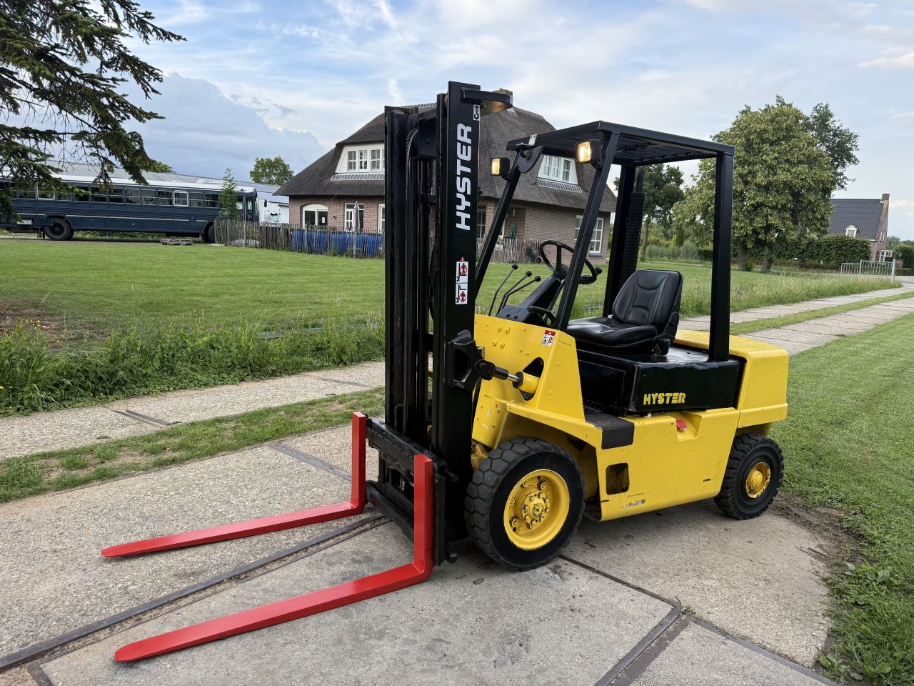 Frisse Hyster 2.5 tonner diesel heftruck Sideshift verlichting