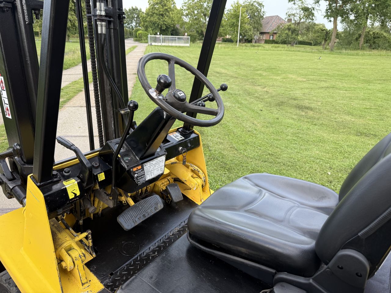 Frisse Hyster 2.5 tonner diesel heftruck Sideshift verlichting