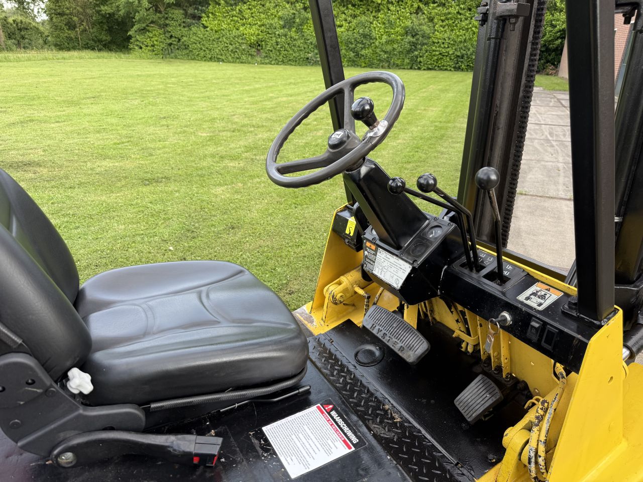 Frisse Hyster 2.5 tonner diesel heftruck Sideshift verlichting
