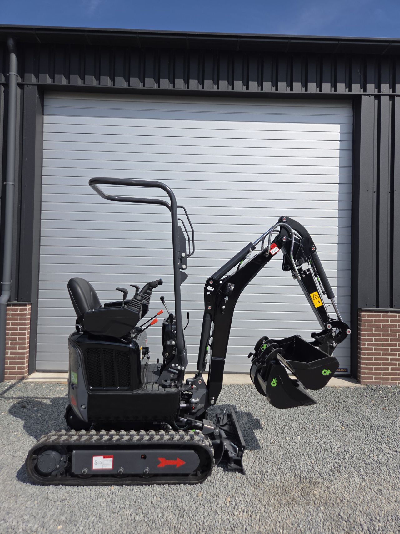 Minigraver 1200Kg, Kubota