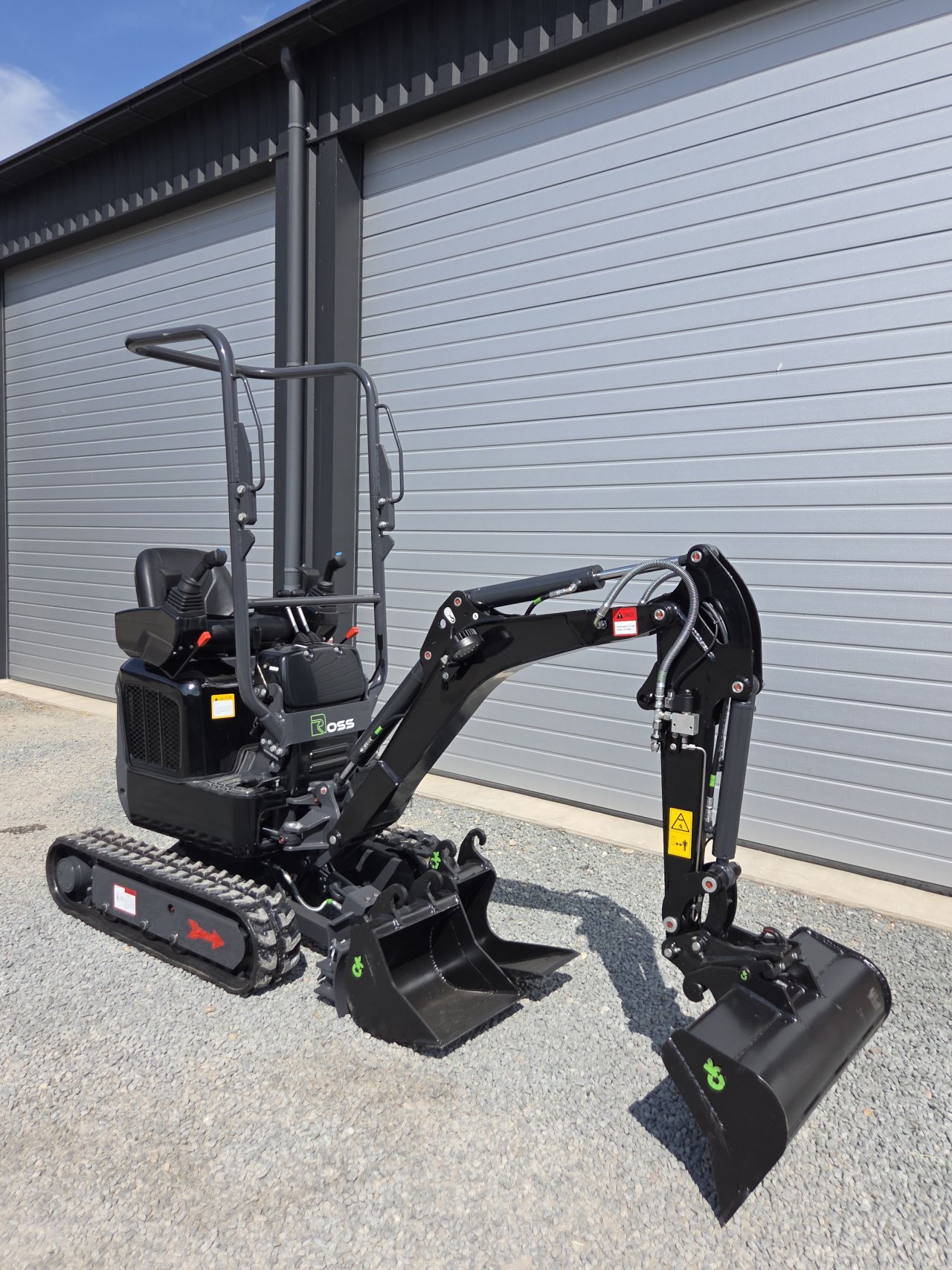 Minigraver 1200Kg, Kubota