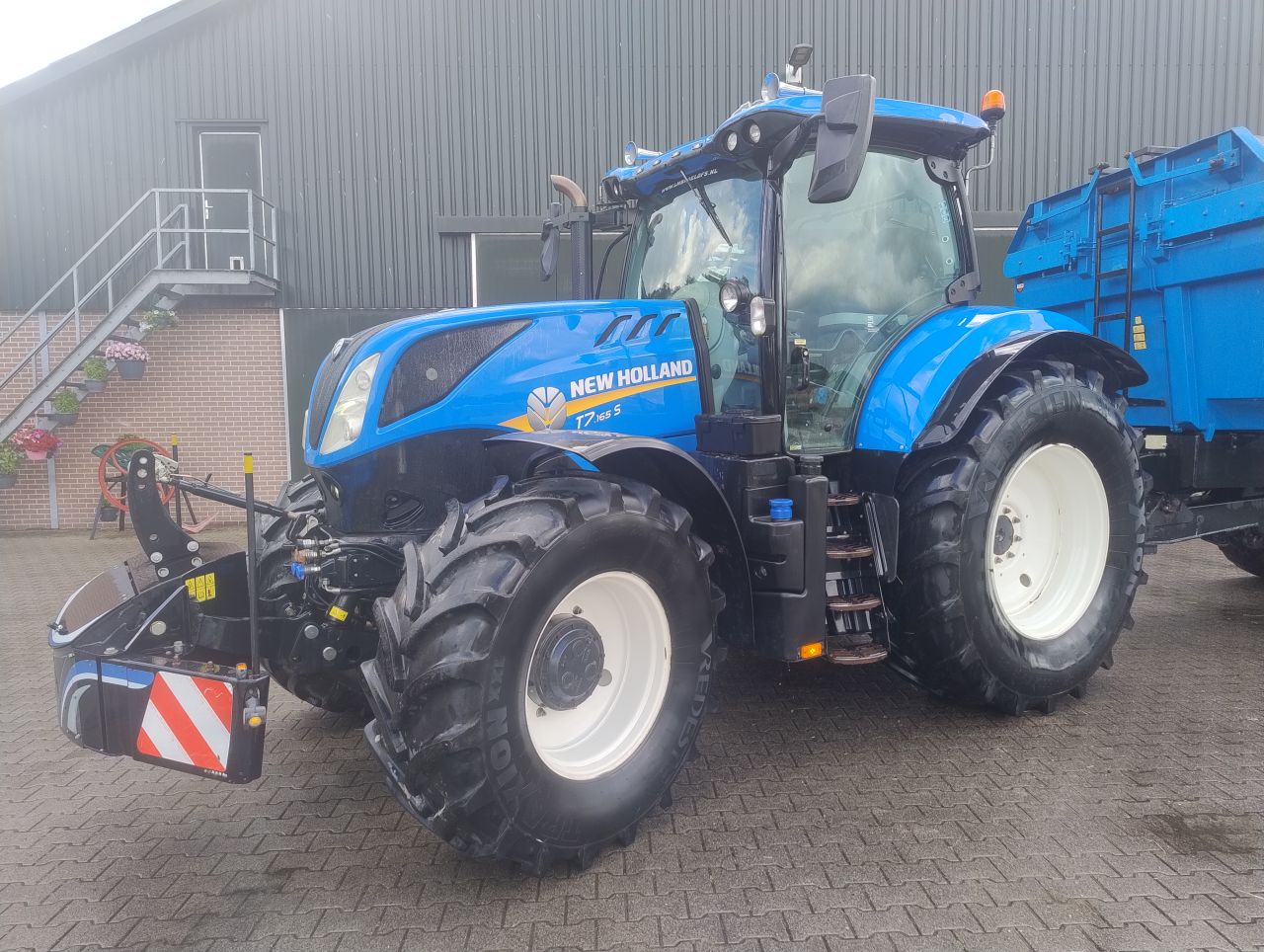 New Holland t7 165s +Beco maxxim 240 xl