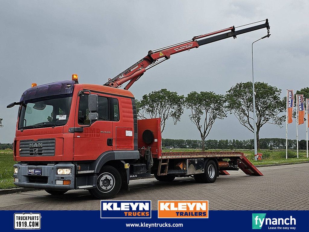 M.A.N. 12.240 TGL hydr. ramp. atlas 65