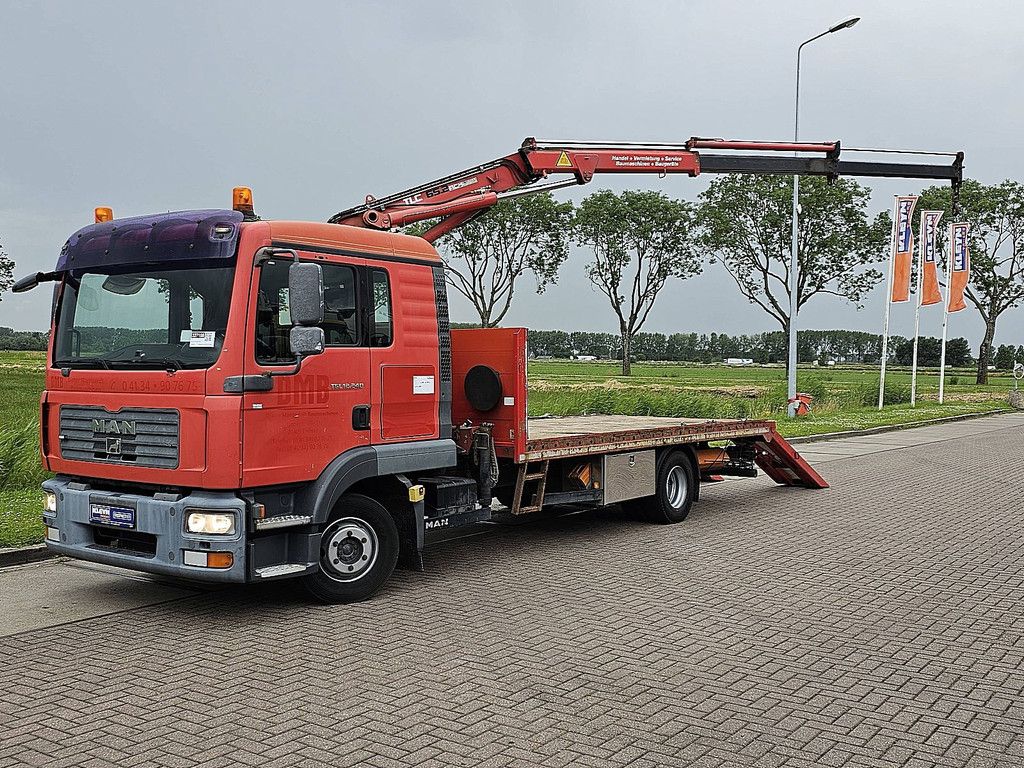 M.A.N. 12.240 TGL hydr. ramp. atlas 65