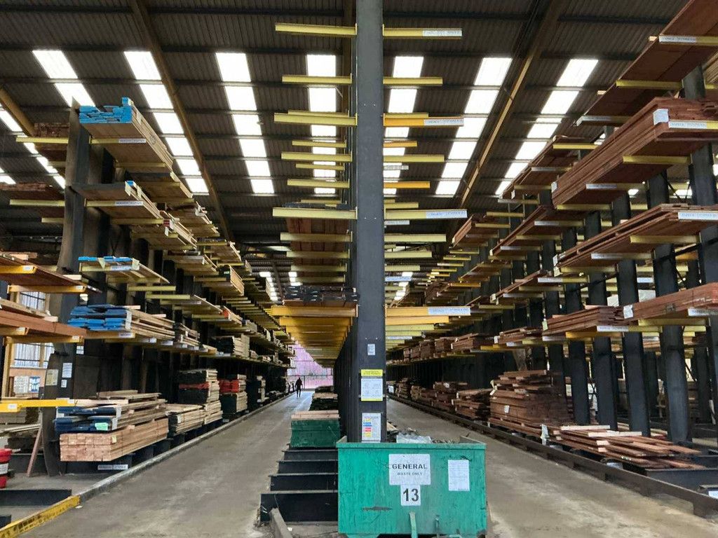 Heavy-duty Double-sided Cantilever Racking 8x64
