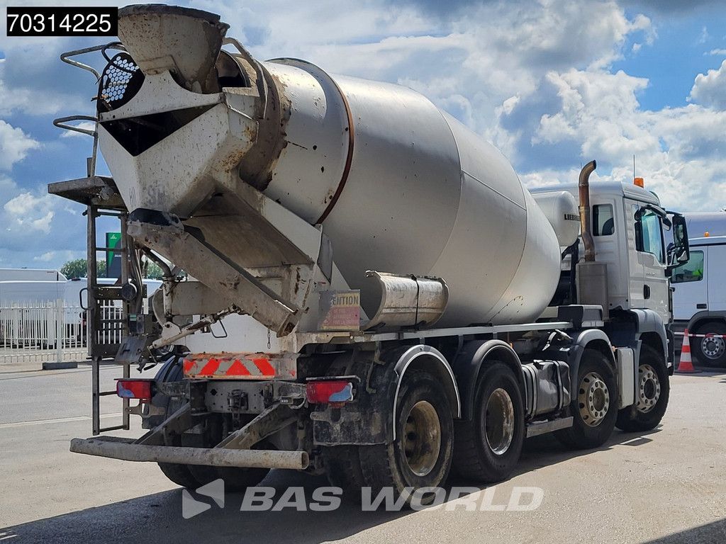 MAN TGS 32.420 8X4 9m3 Liebherr HTM 905PSKD Mixer Steel suspension Engine Brake Euro 6