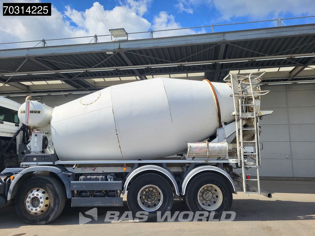 MAN TGS 32.420 8X4 9m3 Liebherr HTM 905PSKD Mixer Steel suspension Engine Brake Euro 6