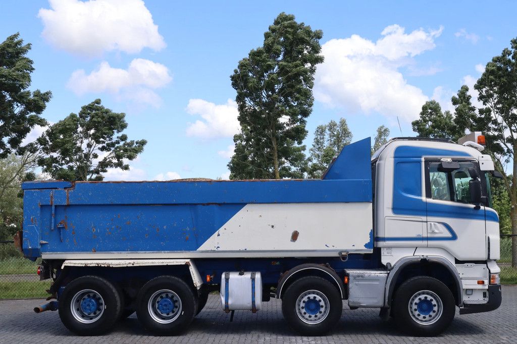 Scania R500 V8 | 8X4 | RETARDER | FULL STEEL | BIG AXLES | EURO 5