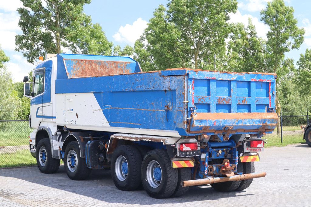 Scania R500 V8 | 8X4 | RETARDER | FULL STEEL | BIG AXLES | EURO 5