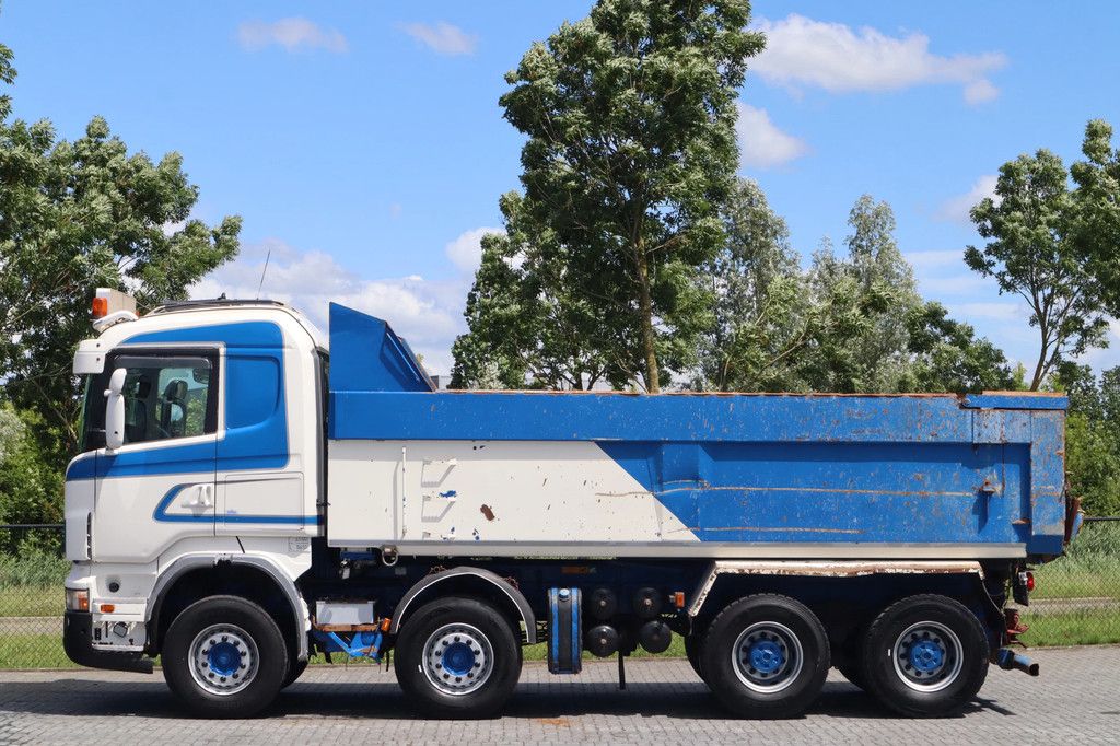 Scania R500 V8 | 8X4 | RETARDER | FULL STEEL | BIG AXLES | EURO 5