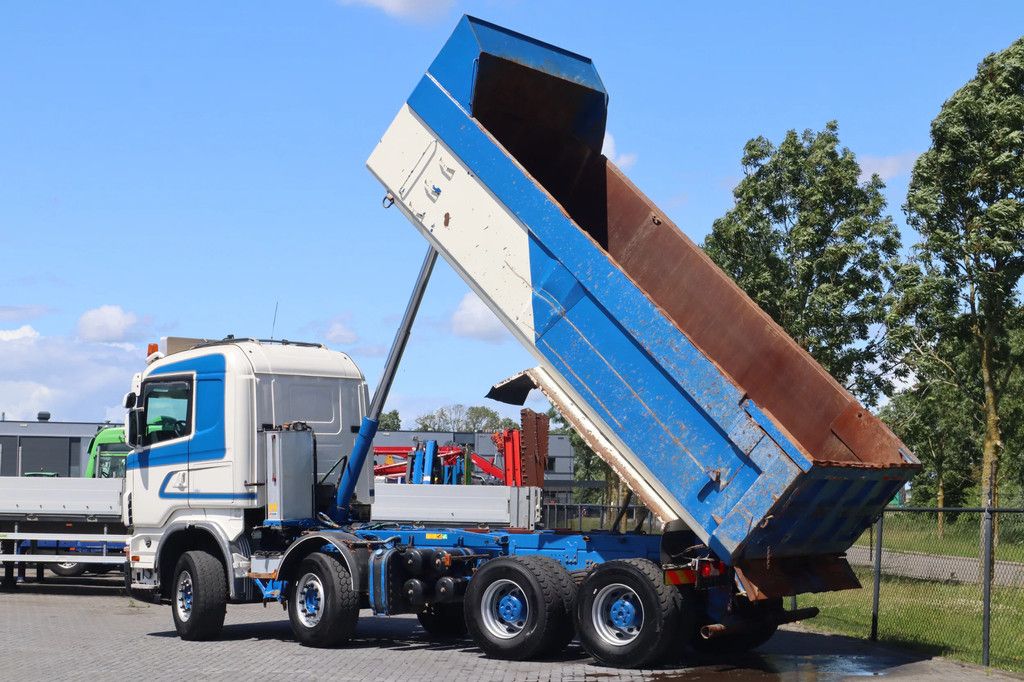 Scania R500 V8 | 8X4 | RETARDER | FULL STEEL | BIG AXLES | EURO 5