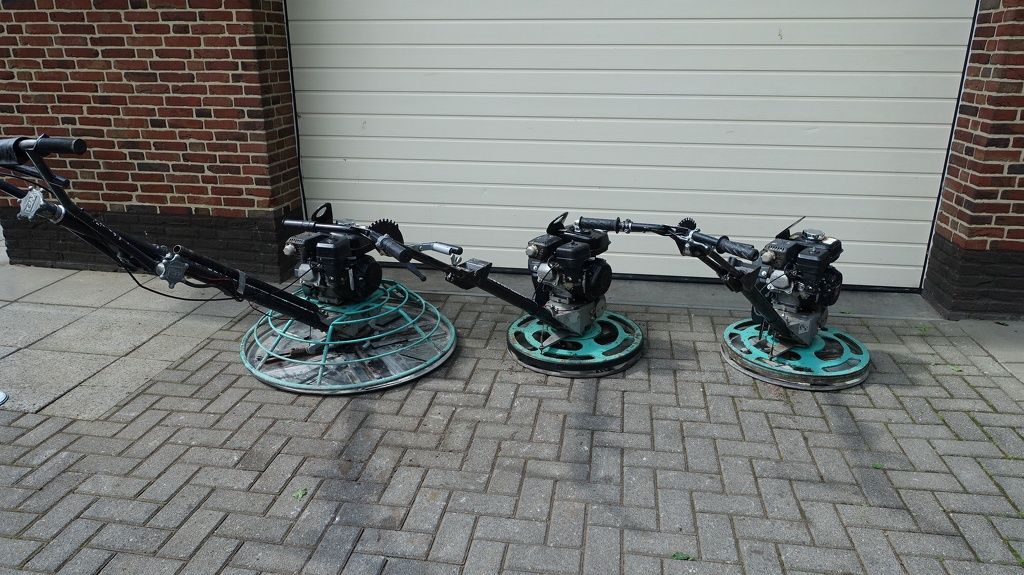 Whiteman 3x WTM vlindermachine met schuurbord