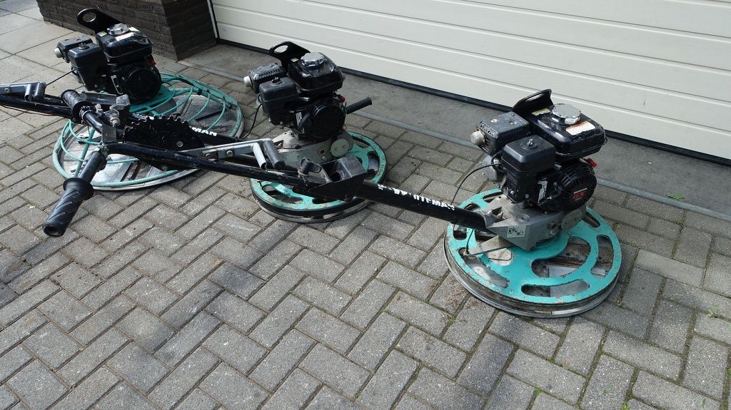 Whiteman 3x WTM vlindermachine met schuurbord