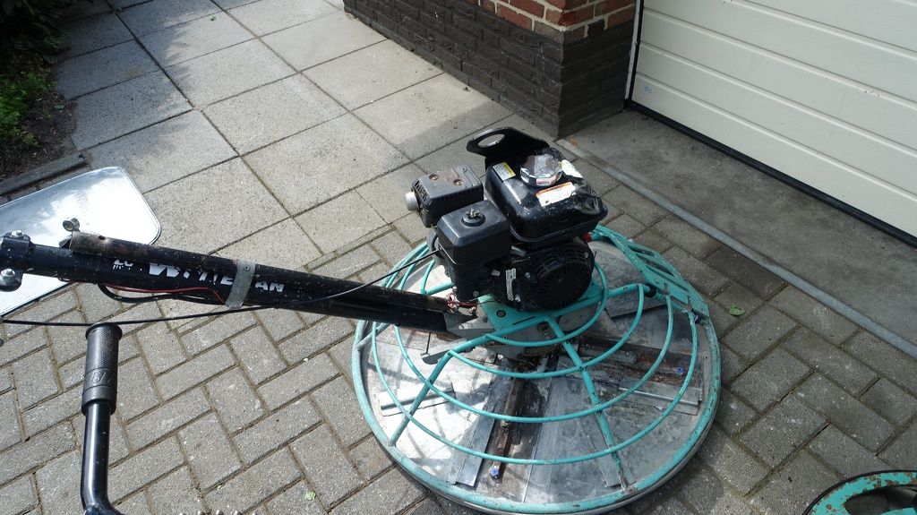 Whiteman 3x WTM vlindermachine met schuurbord