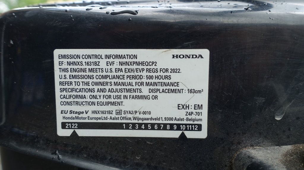 Limpar Limpar Honda onkruidborstel