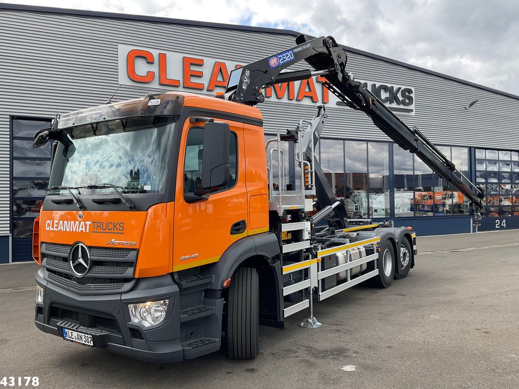 Mercedes-Benz Actros 2643 Euro 6 HMF 23 Tonmeter laadkraan