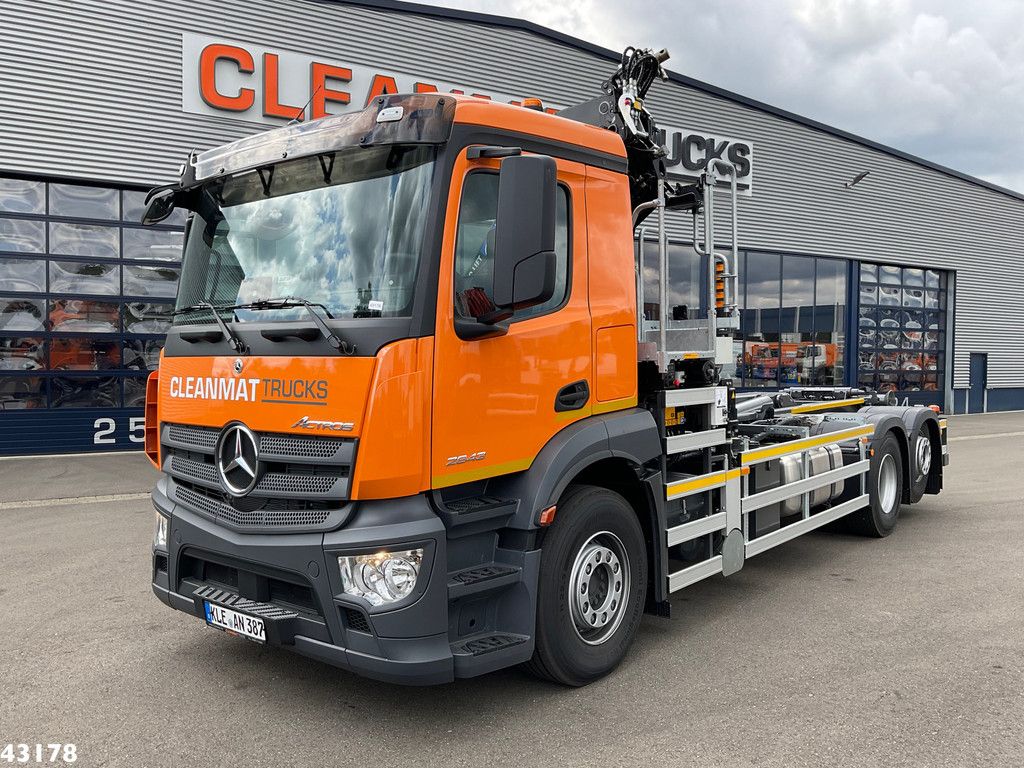 Mercedes-Benz Actros 2643 Euro 6 HMF 23 Tonmeter laadkraan