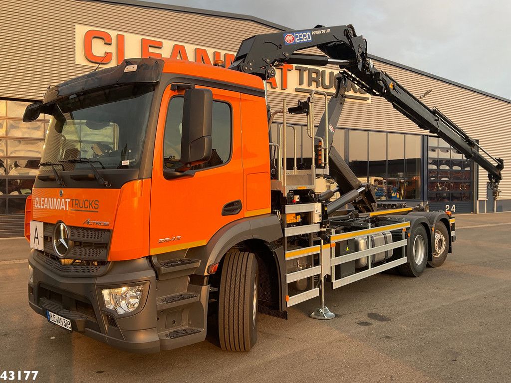 Mercedes-Benz Actros 2643 Euro 6 HMF 23 Tonmeter laadkraan