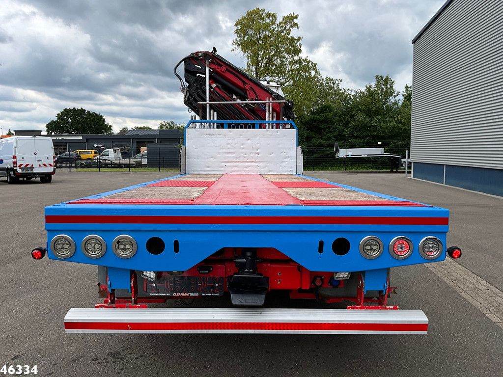 Scania R 580 8x2 V8 Retarder Euro 6 HMF 50 Tonmeter laadkraan + Fly-Jib