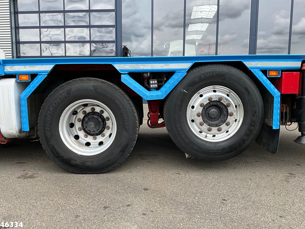Scania R 580 8x2 V8 Retarder Euro 6 HMF 50 Tonmeter laadkraan + Fly-Jib