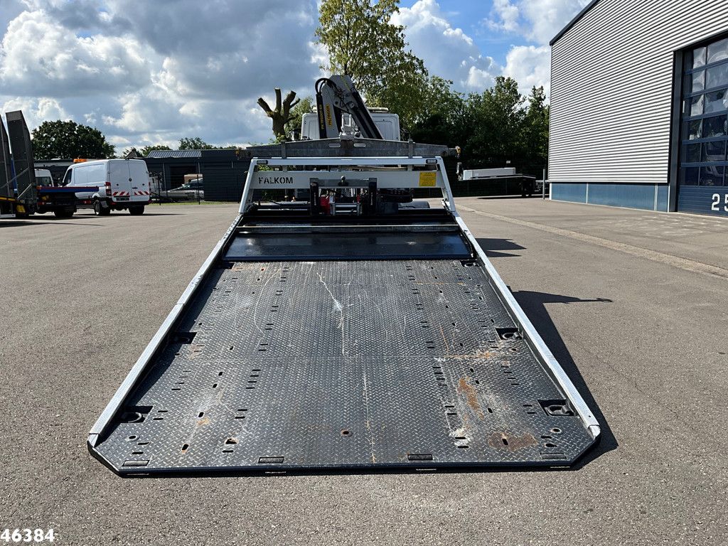 Iveco Eurocargo ML160E32 Euro 6 Falkom Abschlepp + Palfinger 19 Tm laadkraan