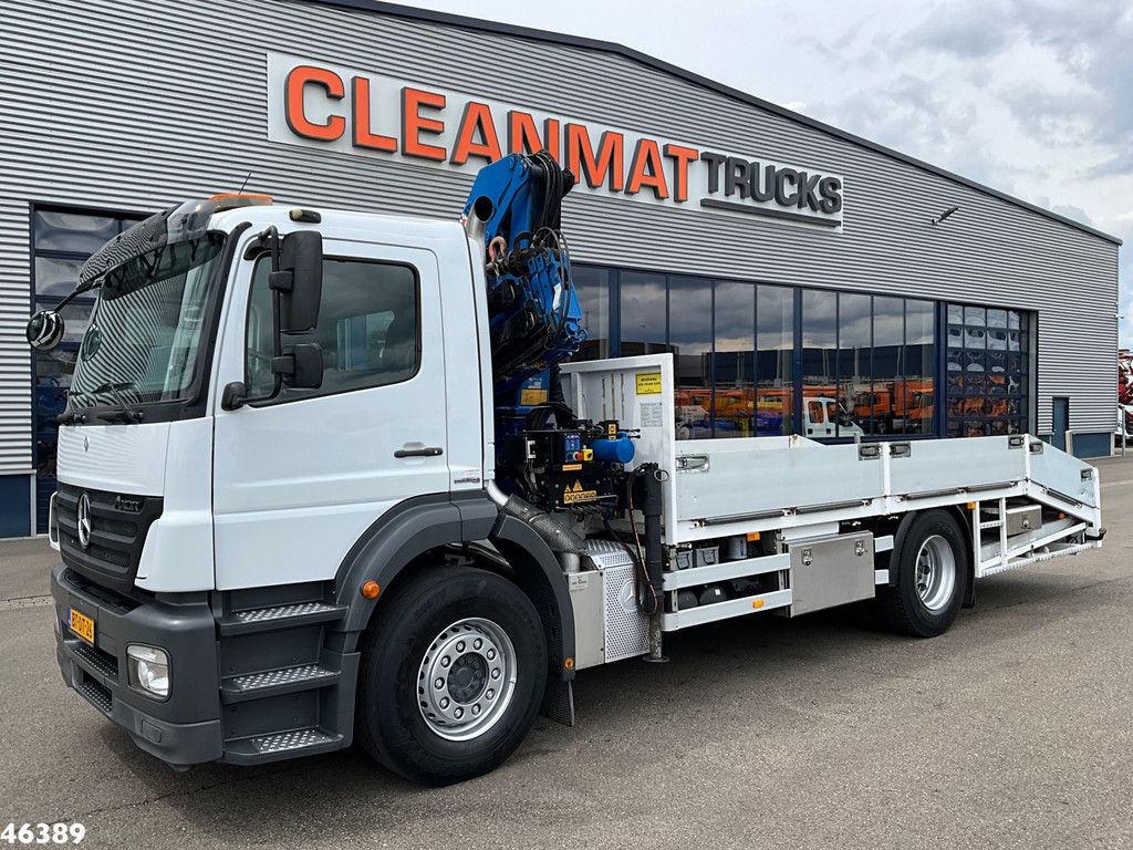 Mercedes-Benz Axor 1824 Euro 5 HMF 12 Tonmeter laadkraan Just 179.183 km!