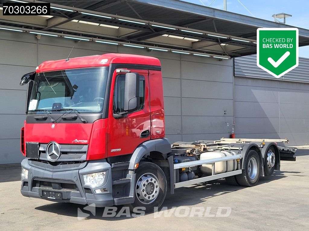 Mercedes Antos Antos 2533 6X2 BDF ADR Full Air Suspension Lift+Steering Axle Automatic Euro 6