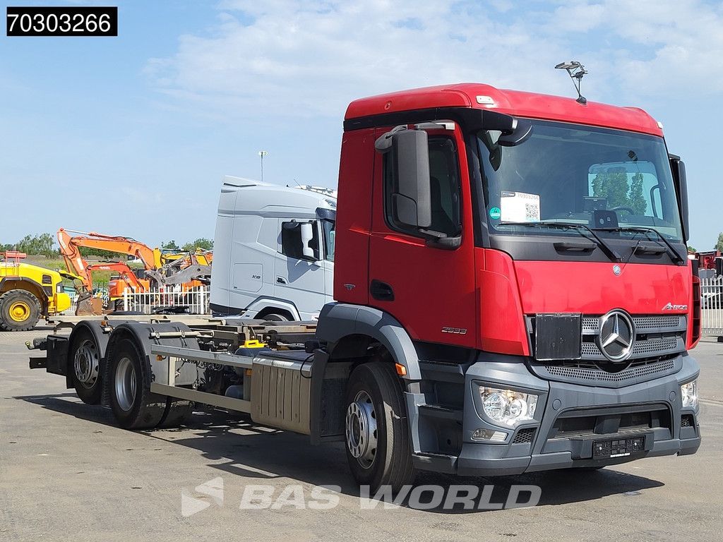 Mercedes Antos Antos 2533 6X2 BDF ADR Full Air Suspension Lift+Steering Axle Automatic Euro 6
