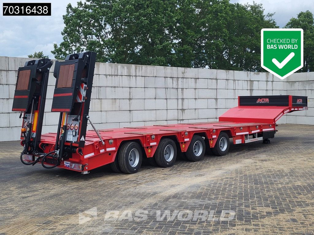 GVN 4 GVN 4 axles NEW! Lifting Axle + 2x Steering Axle Hydraulic Ramps