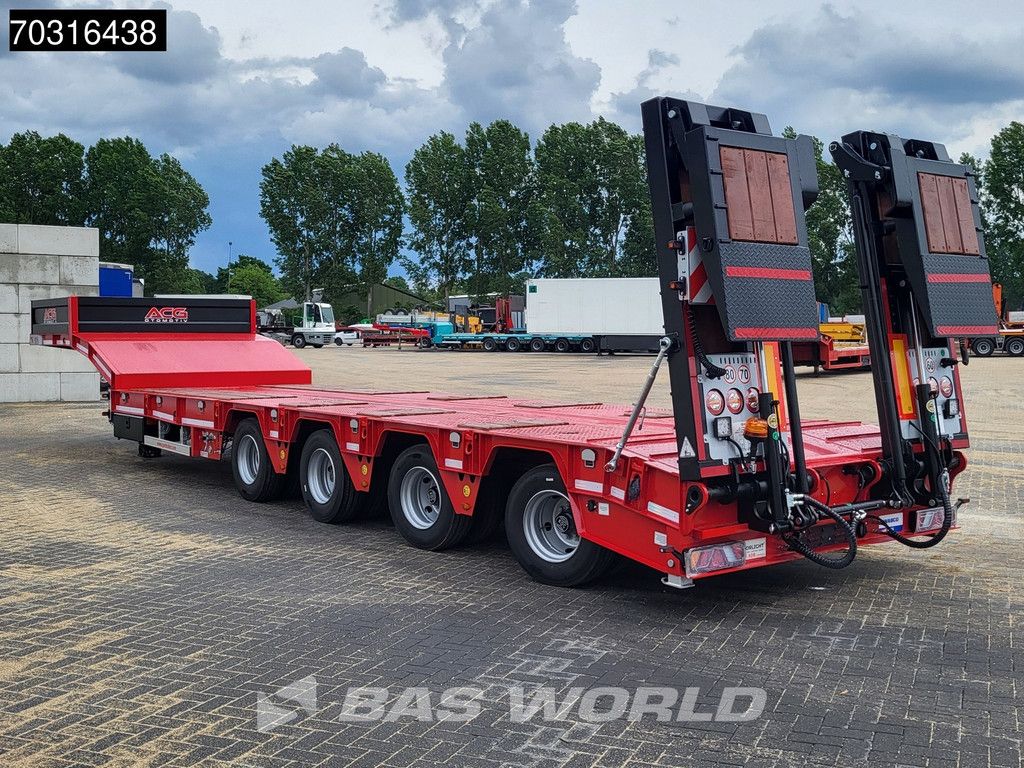 GVN 4 GVN 4 axles NEW! Lifting Axle + 2x Steering Axle Hydraulic Ramps