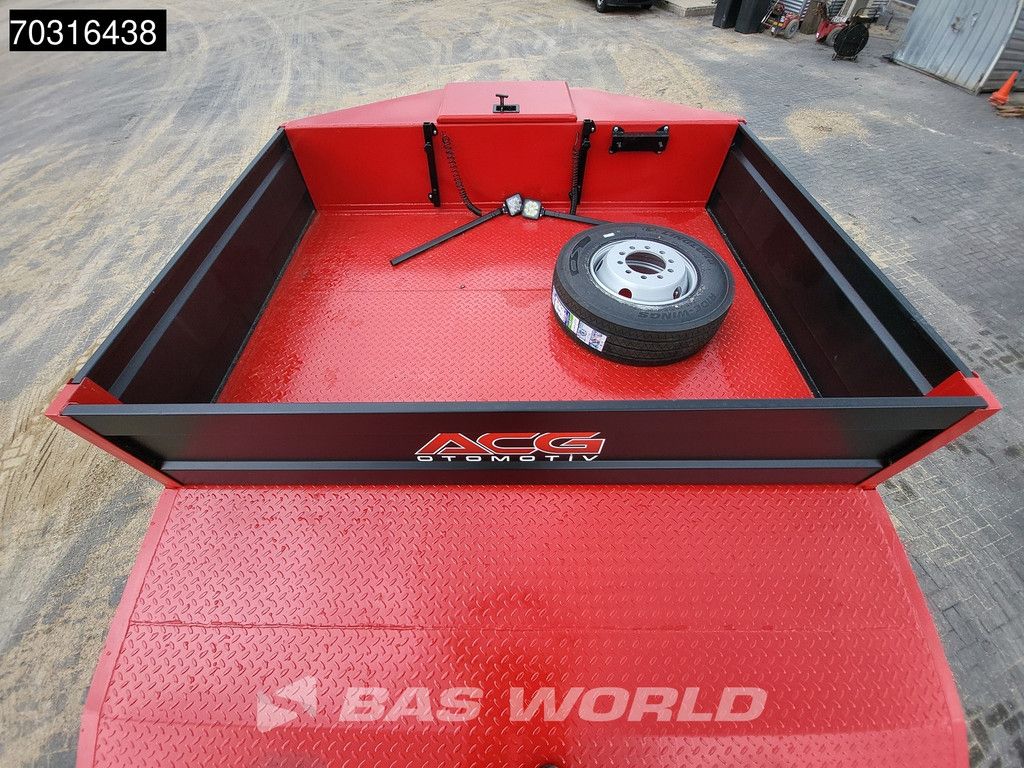 GVN 4 GVN 4 axles NEW! Lifting Axle + 2x Steering Axle Hydraulic Ramps