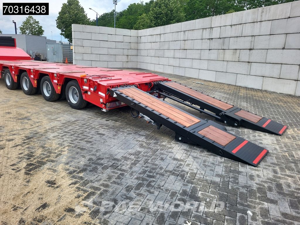 GVN 4 GVN 4 axles NEW! Lifting Axle + 2x Steering Axle Hydraulic Ramps