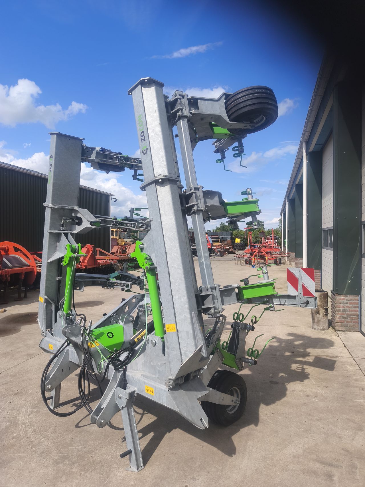 Zocon Greenseeder onderzaaier.