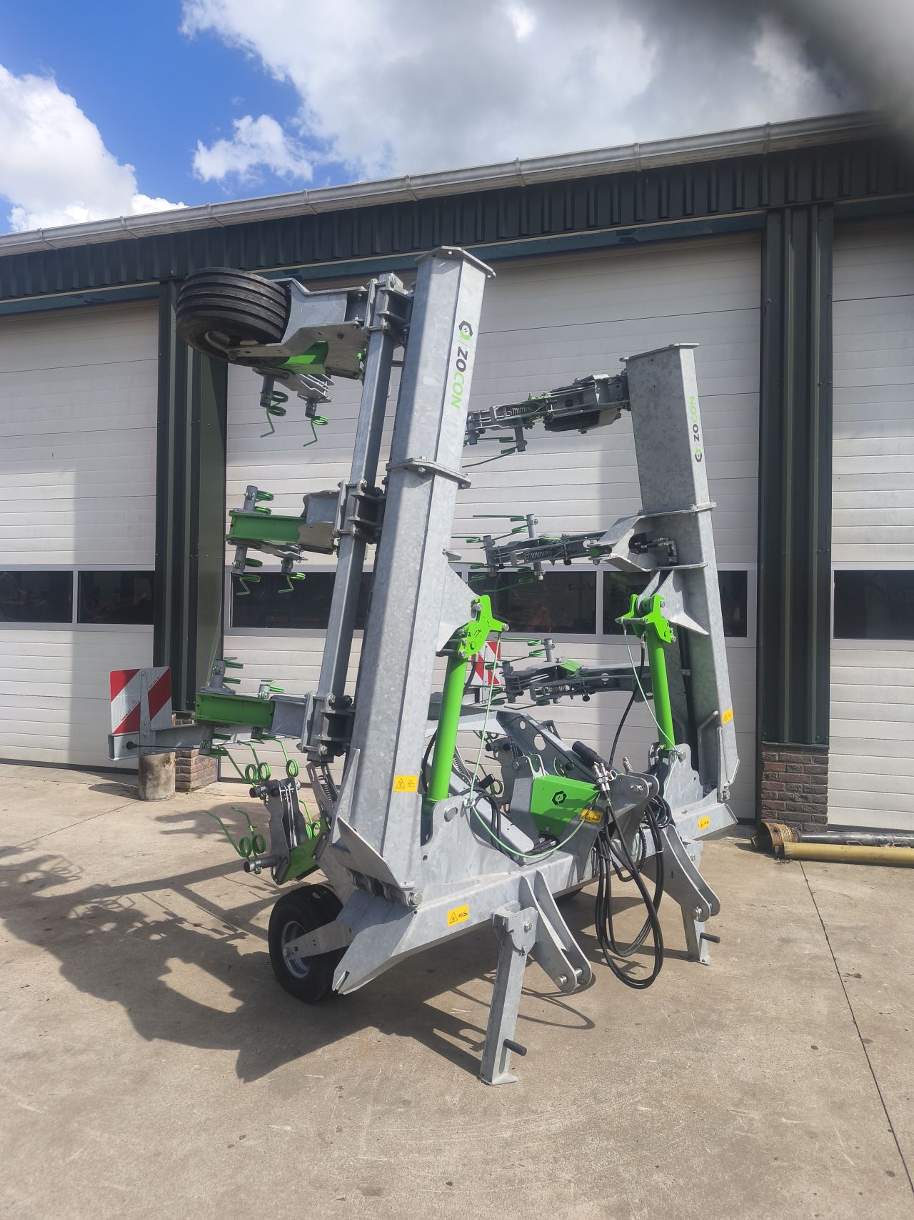 Zocon Greenseeder onderzaaier.