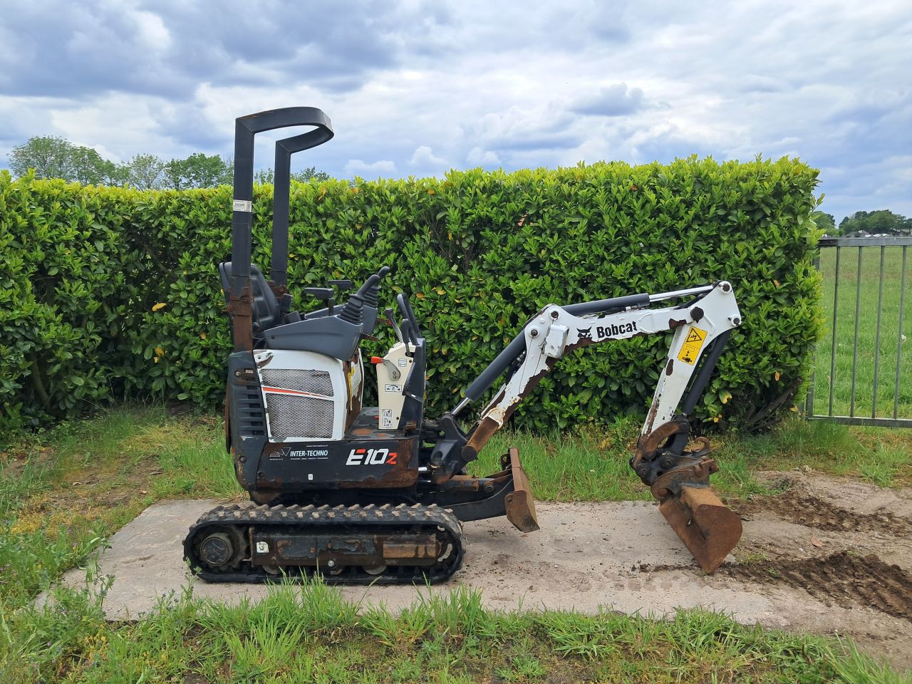 Minigraver Bobcat E10Z ( Bj 2019 ) Minikraan / Graafmachine