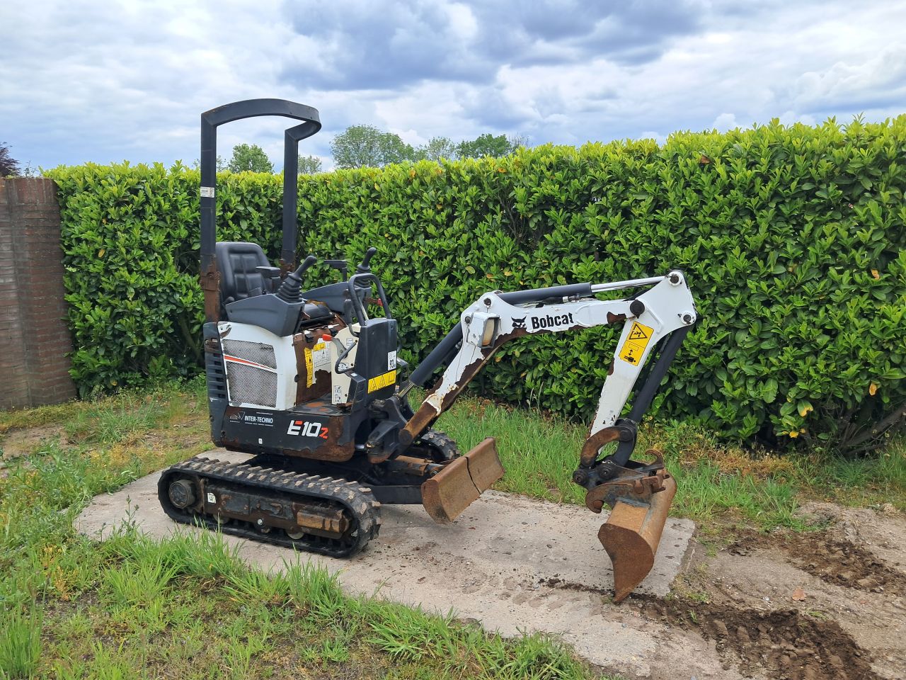 Minigraver Bobcat E10Z ( Bj 2019 ) Minikraan / Graafmachine