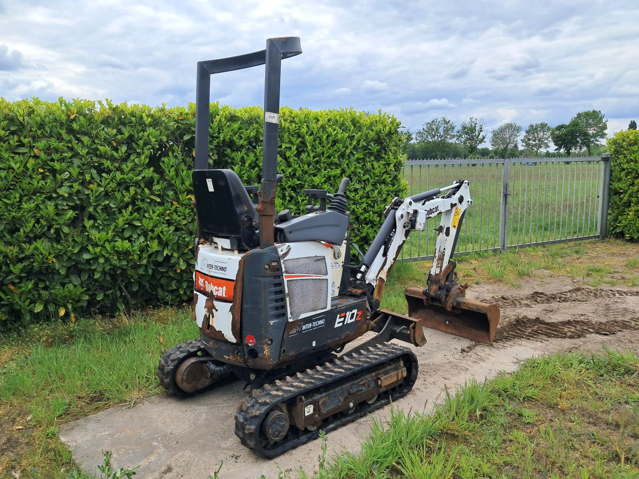 Minigraver Bobcat E10Z ( Bj 2019 ) Minikraan / Graafmachine