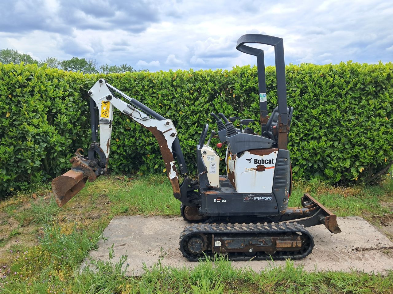 Minigraver Bobcat E10Z ( Bj 2019 ) Minikraan / Graafmachine