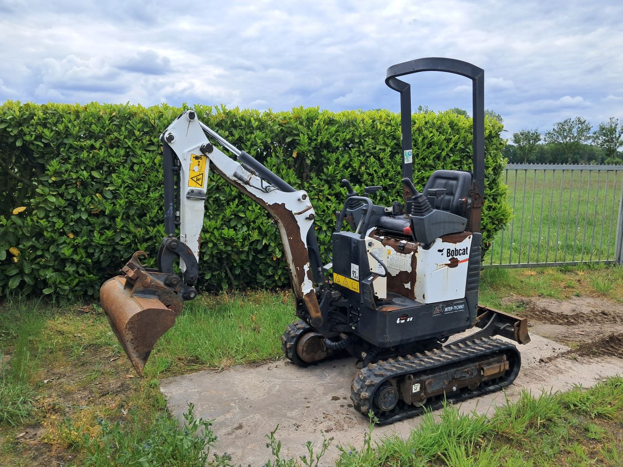 Minigraver Bobcat E10Z ( Bj 2019 ) Minikraan / Graafmachine