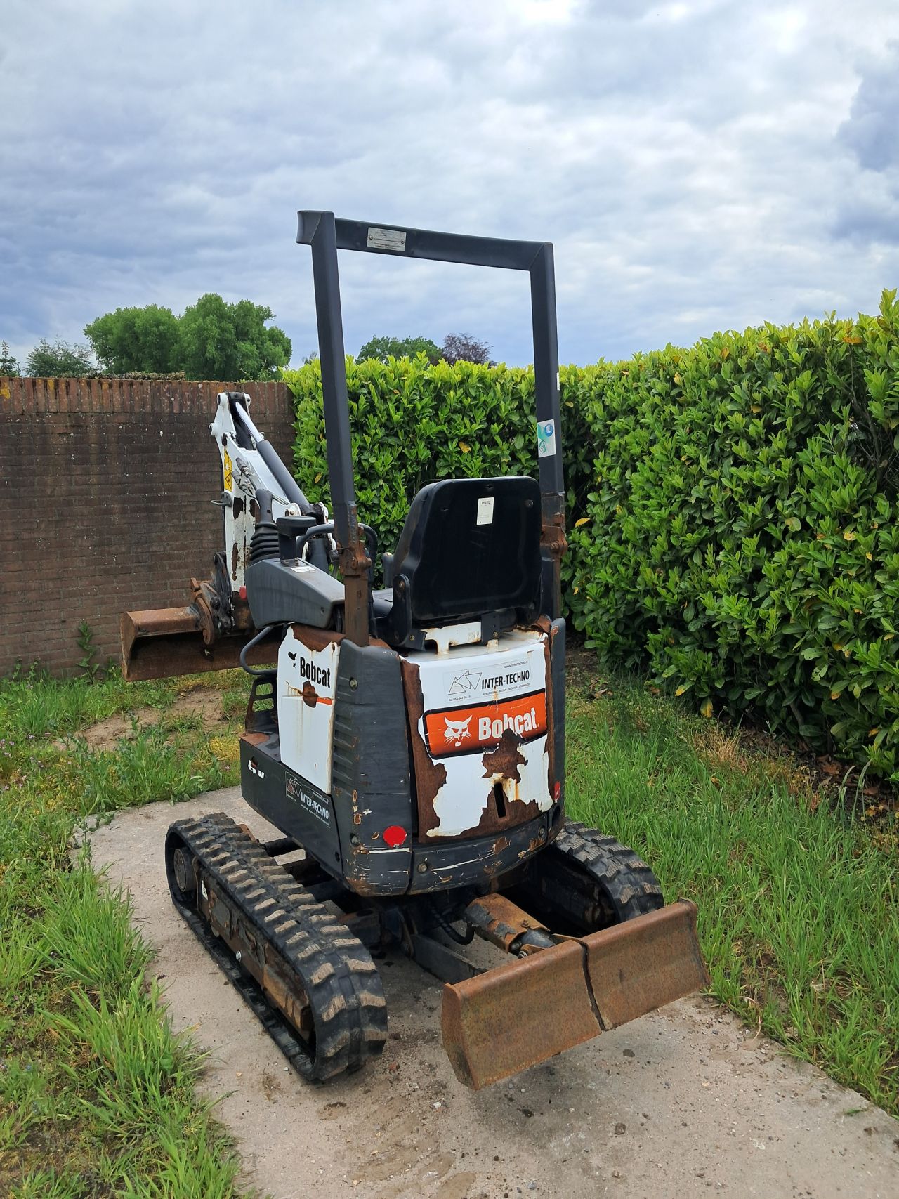 Minigraver Bobcat E10Z ( Bj 2019 ) Minikraan / Graafmachine