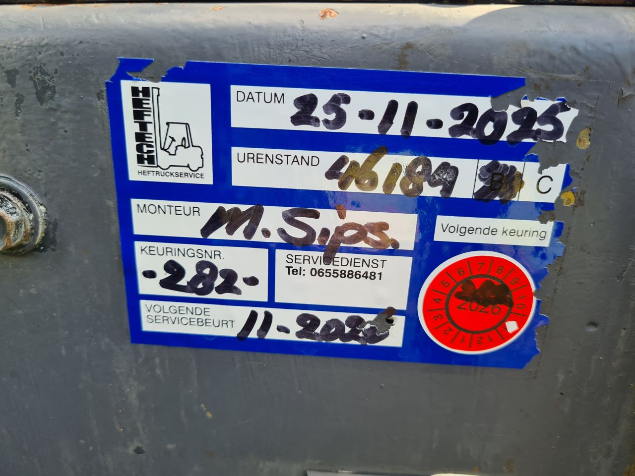 Zeer nette Toyota 18 elektrische elektrisch heftruck 1.8 T