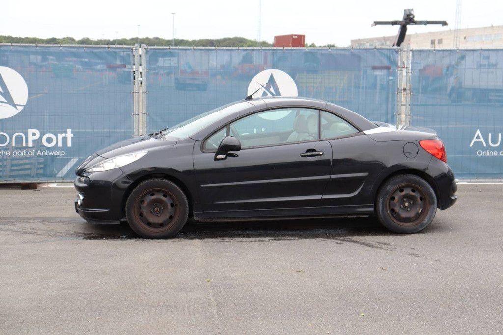 Peugeot 207 CC Petrol 120hp Convertible Passenger Car 2008 (Margin)