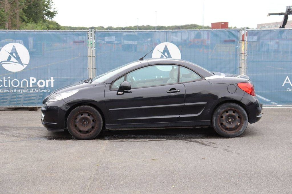 Peugeot 207 CC Petrol 120hp Convertible Passenger Car 2008 (Margin)