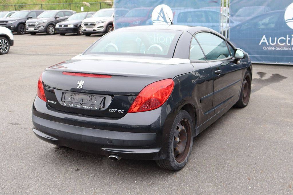 Peugeot 207 CC Petrol 120hp Convertible Passenger Car 2008 (Margin)